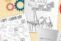 Printable Labor Day Activity Book for Kids: Puzzles, Crafts & Games