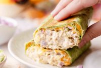 Crispy Tuna Melt Wrap Recipe for Quick Lunches