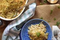 Classic Turkey Tetrazzini Casserole Recipe for Leftover Turkey
