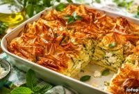 Crispy Crinkle Zucchini and Feta Tart for Summer Gatherings
