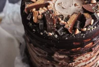 Dairy-Free Peanut Butter Chocolate Cake with Gluten-Free Option