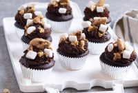 Ganache-Filled Rocky Road Cupcakes Recipe for Chocolate Lovers