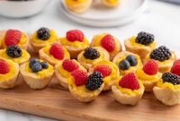 Mini Lemon Tarts Recipe: Zesty Bite-Sized Citrus Pastries