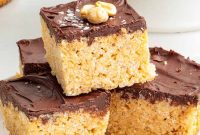 Chocolate Peanut Butter Rice Krispie Treat Recipe
