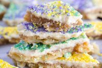King Cake Crackers: Classic Mardi Gras Candy Recipe