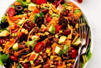 Crispy Dorito Taco Salad Recipe for Game Day and Weeknight Meals