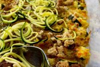 Zucchini and Herb Stuffing Casserole Recipe