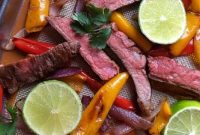 Sheet Pan Beef Fajitas for Quick Weeknight Dinners