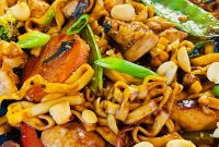 Blackstone Peanut Chicken Stir-Fry Recipe for Quick Skillet Meals