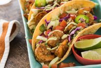 Baja Shrimp Tacos Recipe — Grilled or Stovetop Method