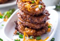 Crispy Corn Fritters with Honey Butter Dip