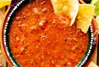 Copycat Chipotle Red Chili Salsa Recipe: Authentic Hot Salsa