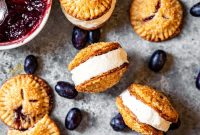 Concord Grape Hand-Pie Ice Cream Sandwiches Recipe