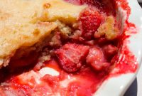 Simple Homemade Strawberry Cobbler Recipe