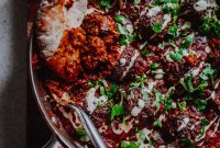 Falafel Shakshuka: Spiced Chickpea Patties in Tomato Egg Skillet