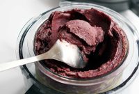 Vegan Blueberry Matcha Ice Cream Recipe (Ninja Creami, Dates & Oats)