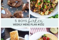 Weekly Meal Plan: Week 332 Menu & Grocery List