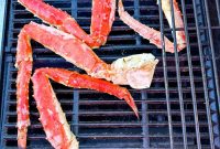 Garlic Butter Grilled King Crab Legs Recipe