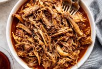 Tender Slow Cooker Pulled Pork Recipe for Sandwiches and Tacos