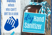 Essential Oil Hand Sanitizer Spray — Antibacterial & Refreshing