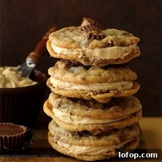 Peanut Butter Cup Sandwich Cookies