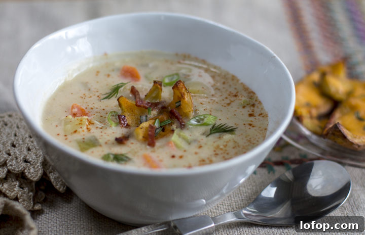 20 Favorite Zest for Life Soup Recipes You’ll Want to Try 5 Baked Potato Soup with Potato Skin Croutons