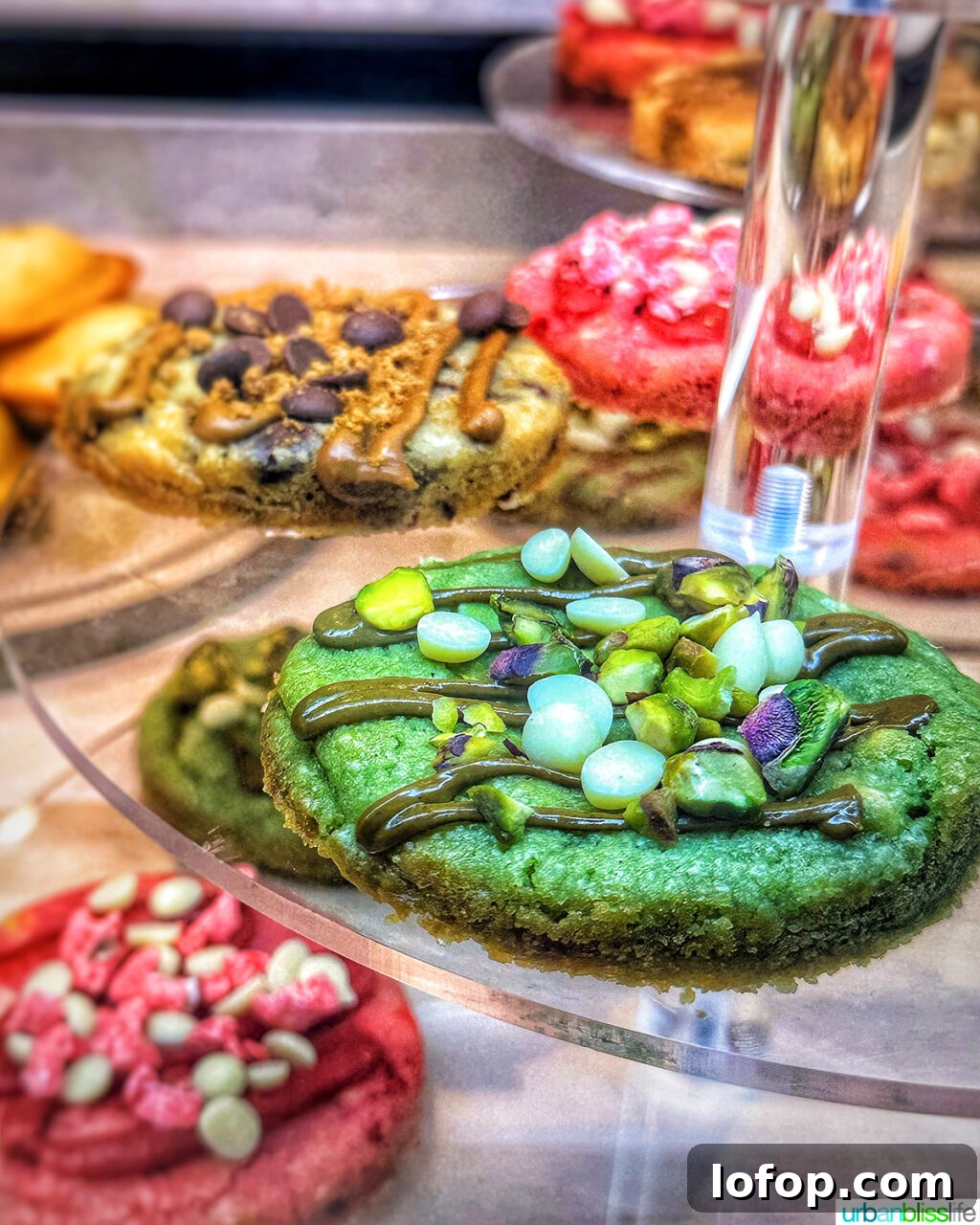 cookies at Les Halles food market in Lyon