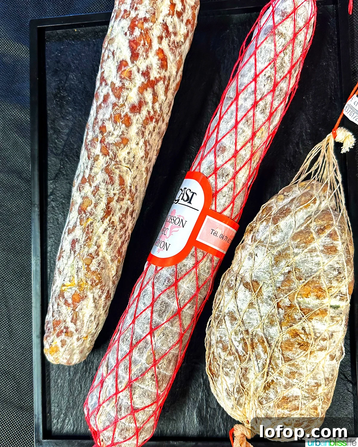saucisson at Les Halles in Lyon