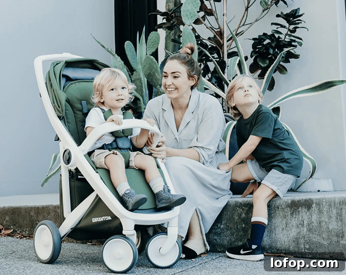 Non-Toxic Strollers Free of Flame Retardants and PFAS 18 greentom eco-friendly stroller