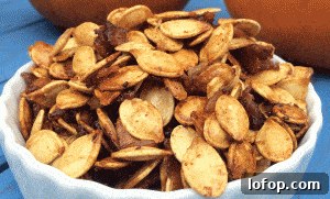 bacon pumpkin seeds.