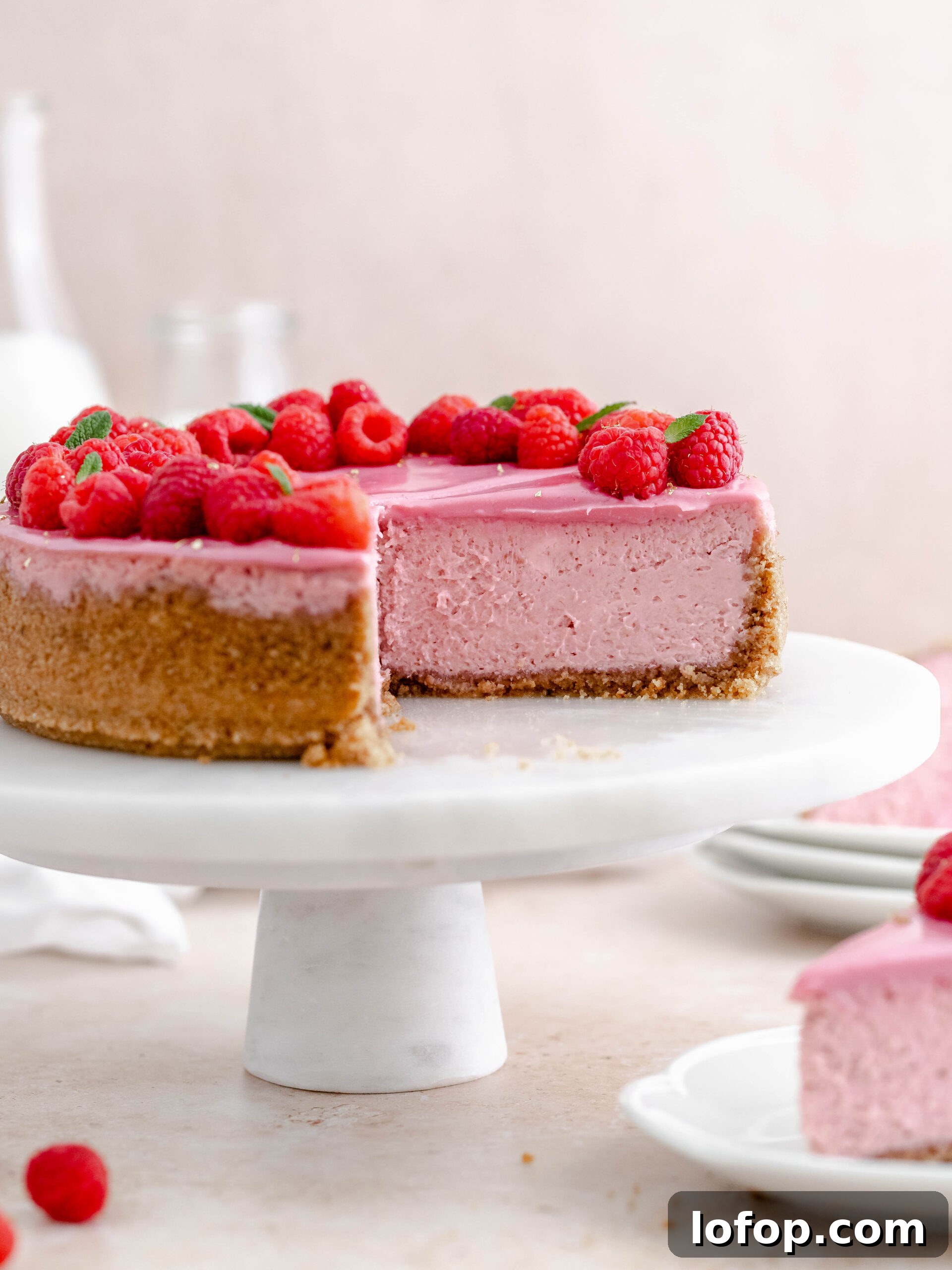 Aperol Spritz Cheesecake Fresh and creamy Raspberry Cheesecake