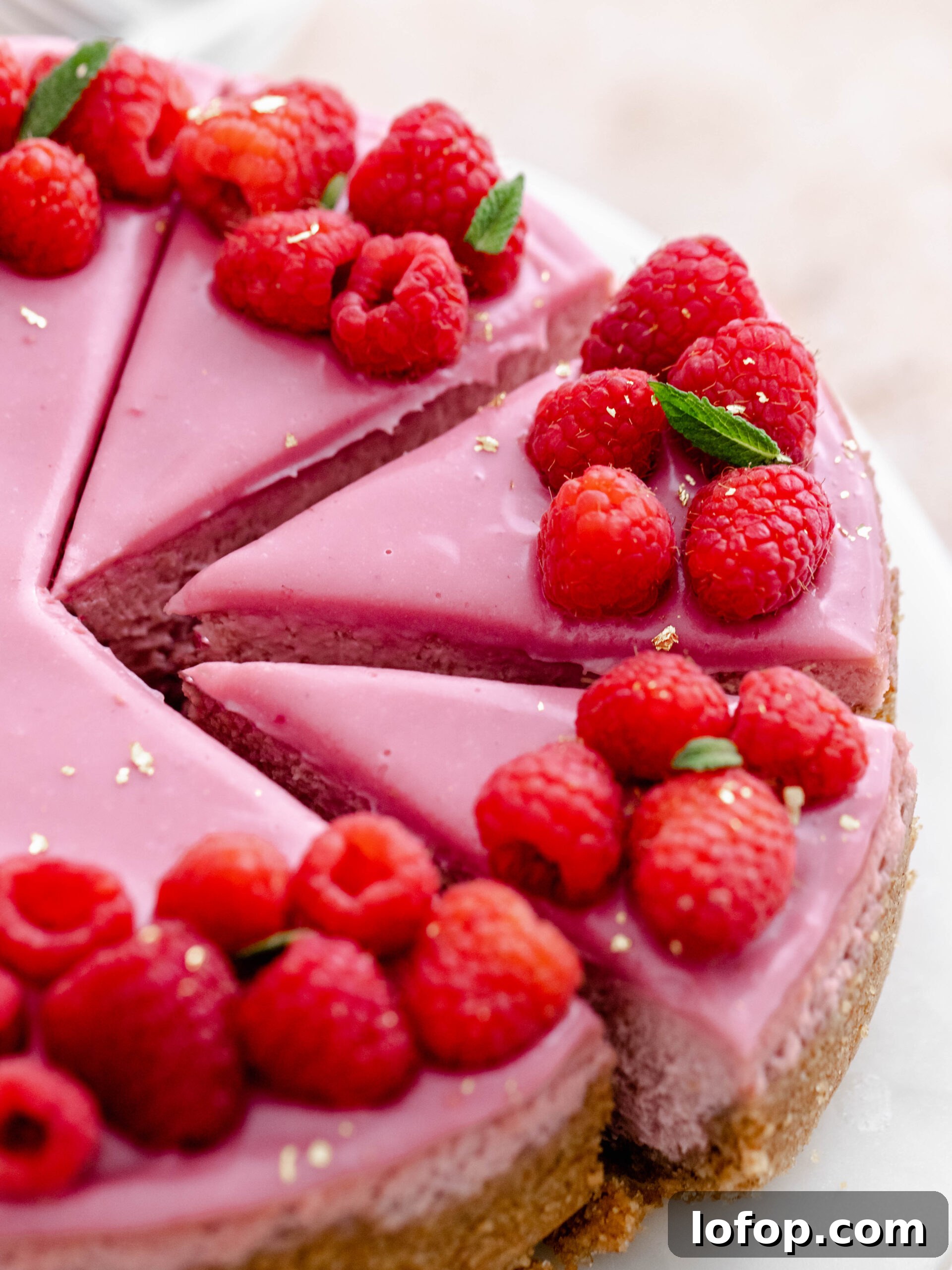 Decadent Raspberry Cheesecake Recipe with Fresh Berry Topping 6 img 1182 6