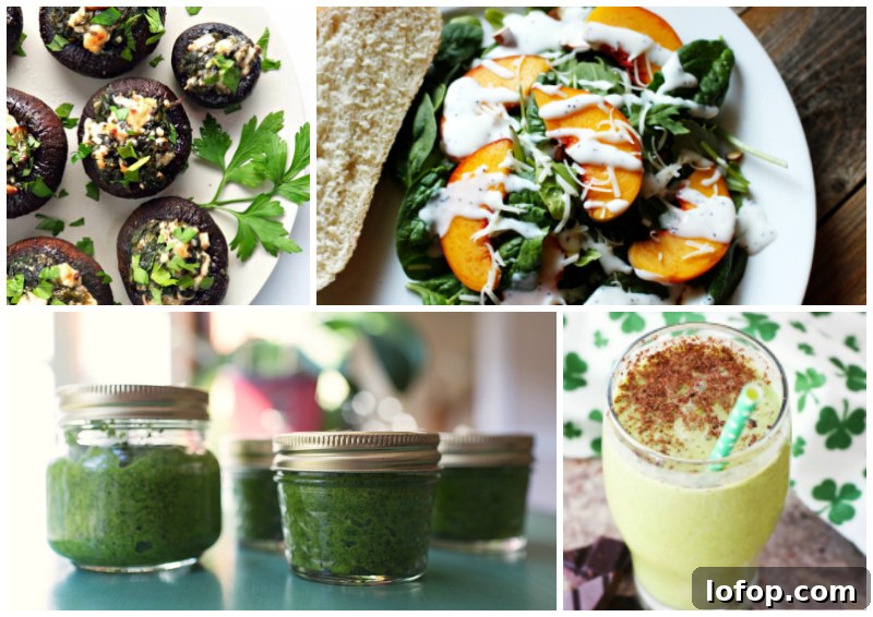 45 Recipes Made with Delicious and Nutritious Spinach