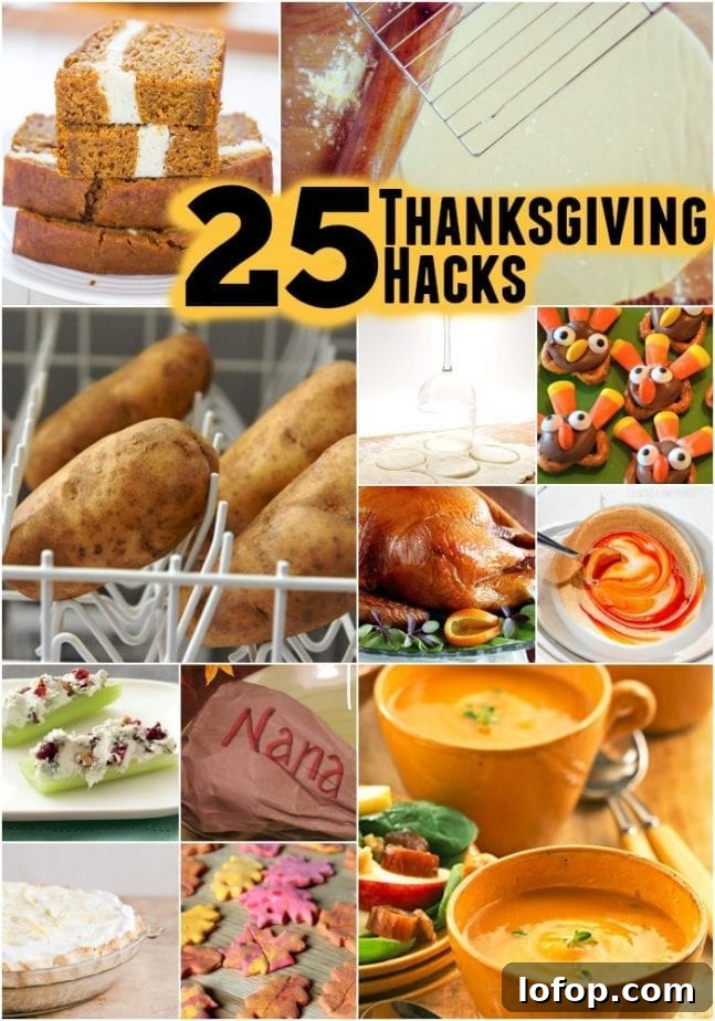 25 Thanksgiving Hacks