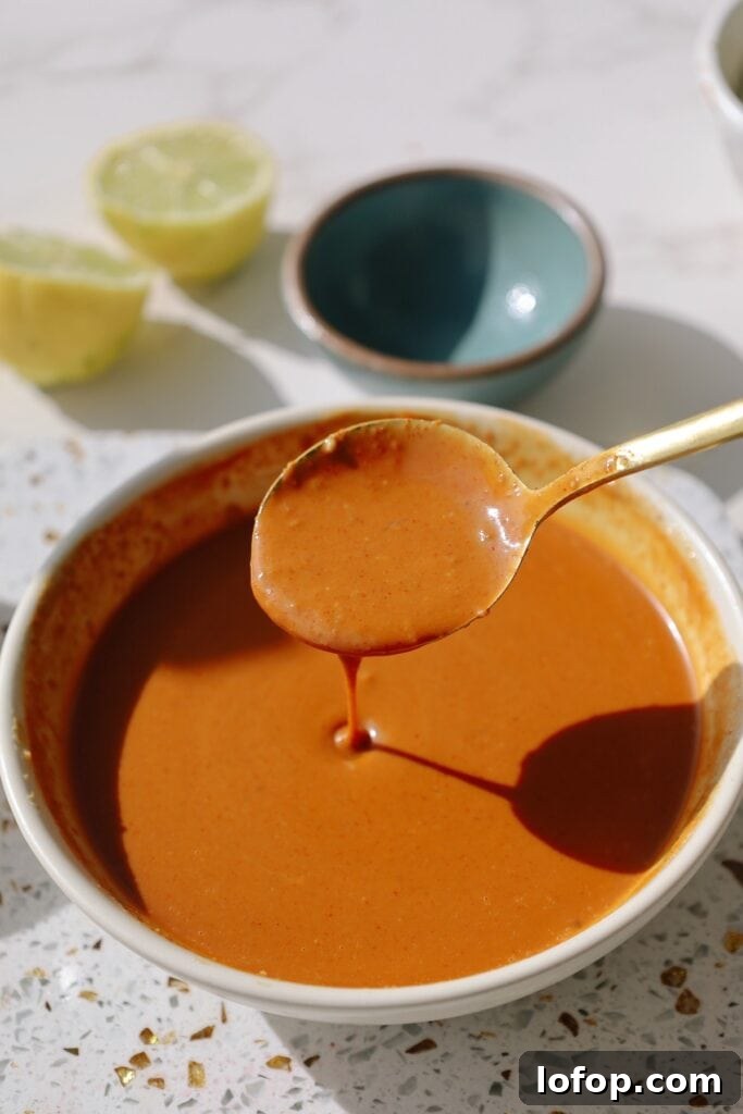 Authentic Spicy Thai Peanut Sauce Recipe for Noodles & Dipping 6 thai peanut sauce drip