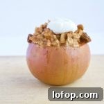 Slow Cooker Baked Apple Oatmeal Cups -- A healthy breakfast recipe that is good enough for dessert! No refined sugar | vegan | gluten free | @sinfulnutrition