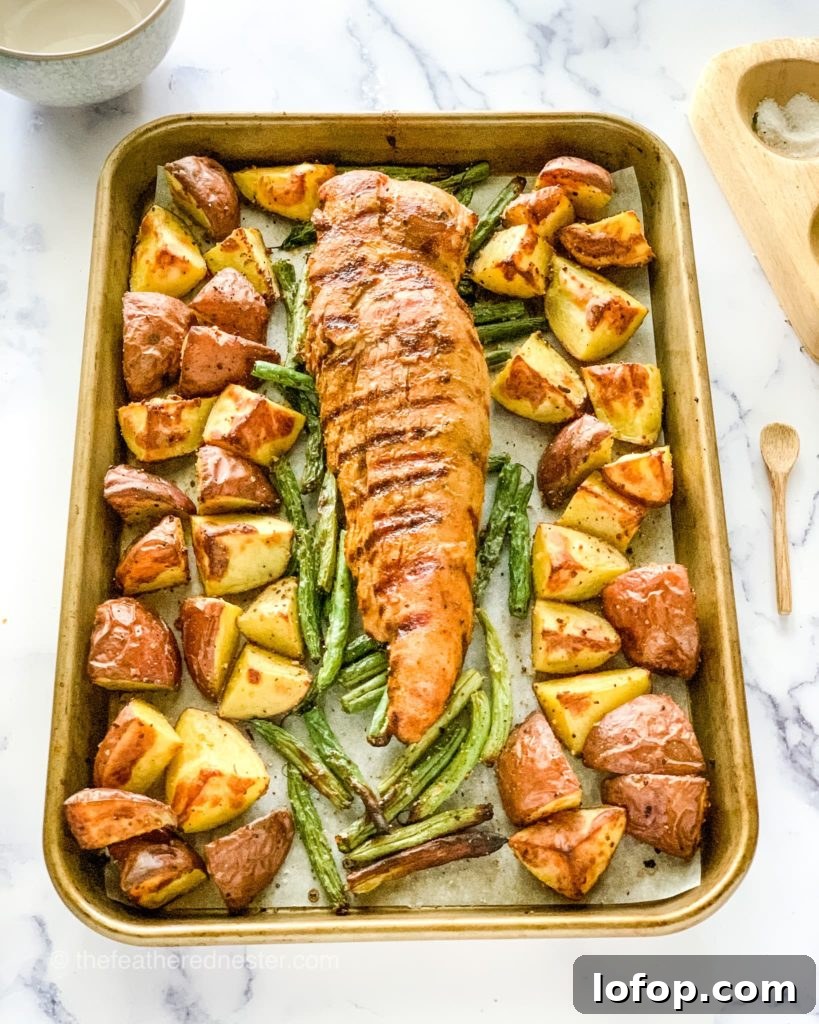 Sheet Pan Pork Tenderloin