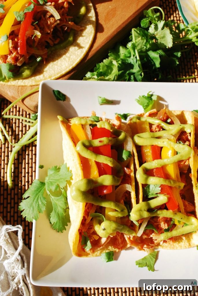 Slow Cooker Salsa Chicken Tacos (Gluten, Dairy, Egg, Soy, Peanut & Tree nut Free; Top 8 Free) Easy dinner recipe by AllergyAwesomeness.com