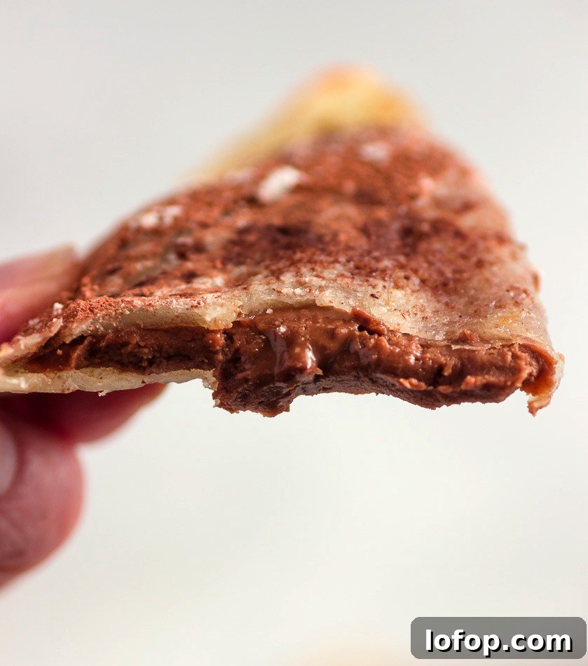 Easy Keto Chocolate Nutella Ravioli