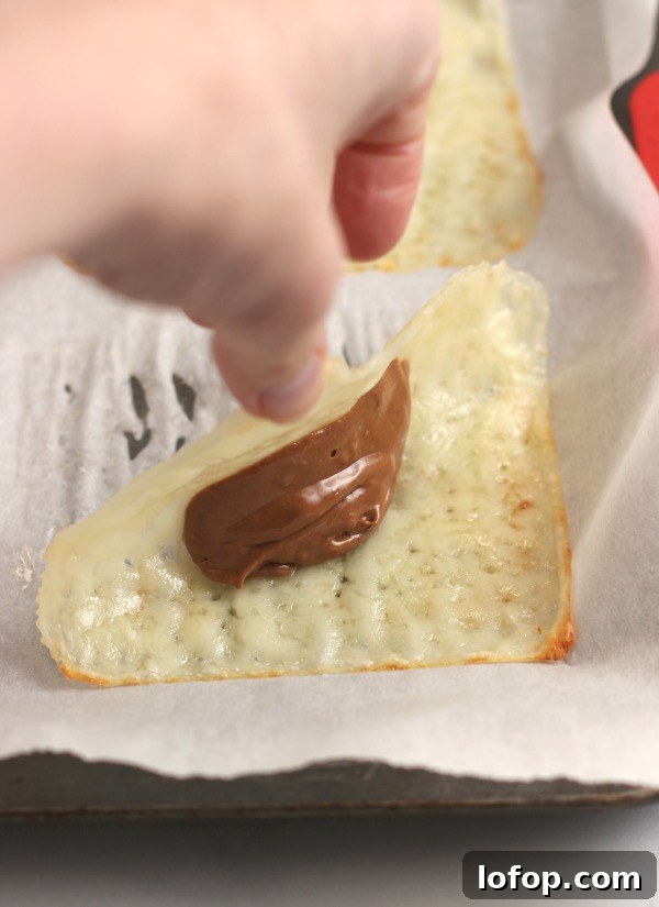Easy Keto Chocolate Nutella Ravioli
