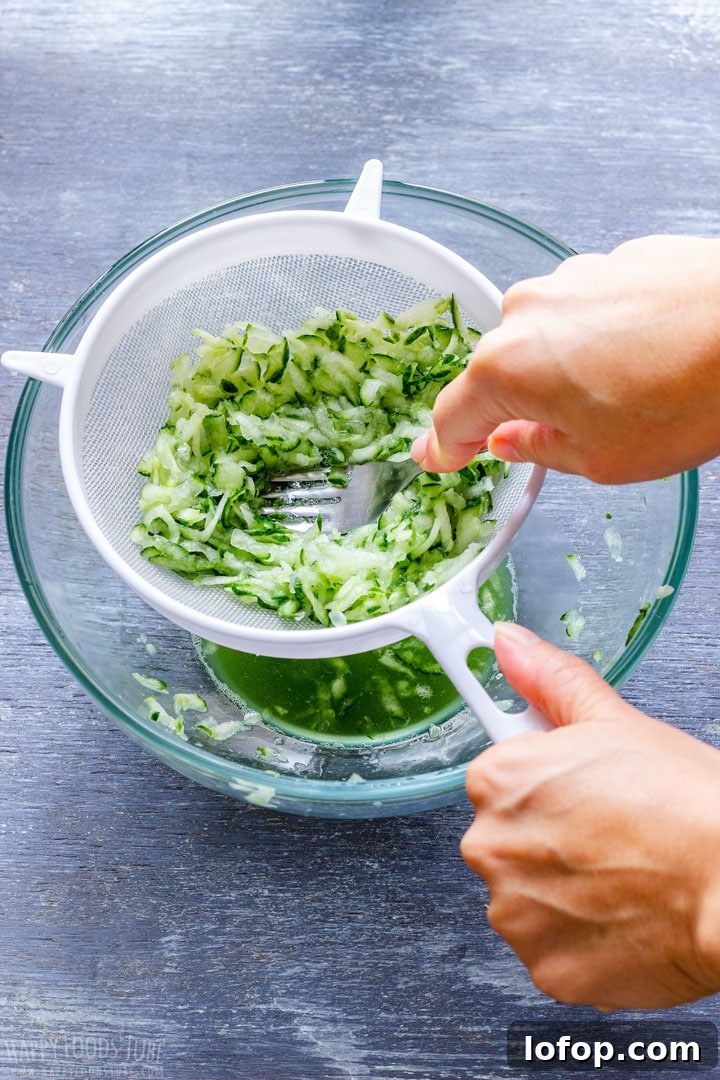 How to make Tzatziki Sauce Step 1