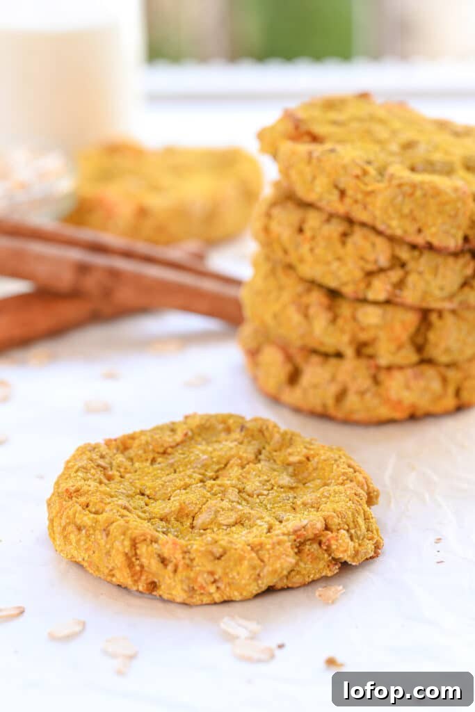 3 Ingredient Pumpkin Cookies