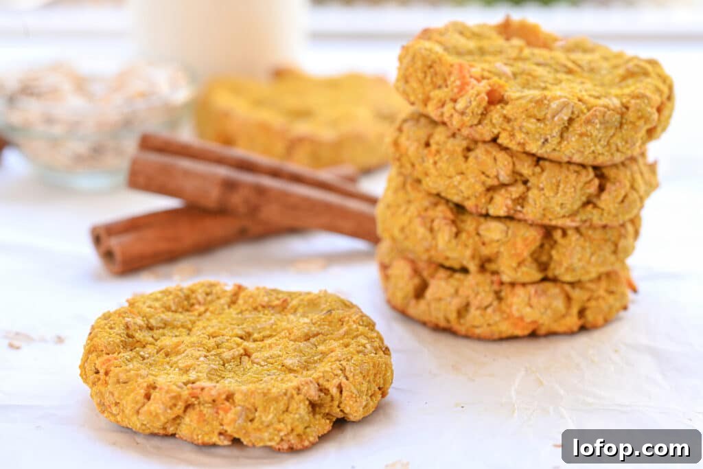 Simple Pumpkin Cookies with 3 Ingredients