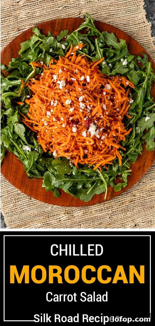 titled image (and shown): chilled Moroccan carrot salad