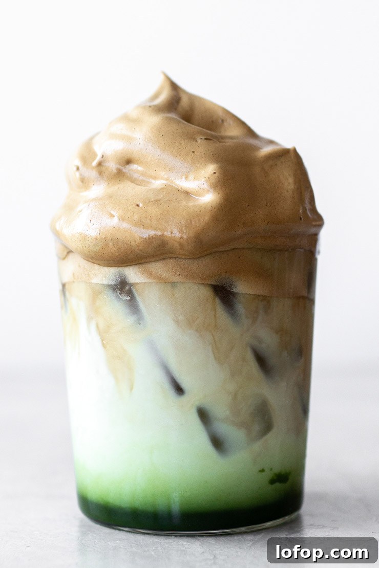 Matcha Dalgona Coffee.
