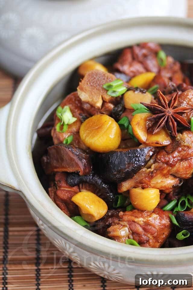 Chinese Chestnut Chicken © Jeanette's Healthy Living