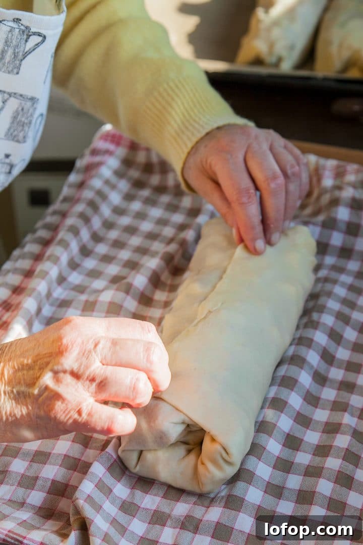 Homemade German Apple Strudel Recipe — Classic Apfelstrudel 8 img 1700 7