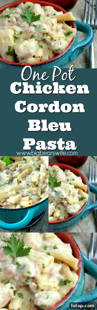 Chicken Cordon Bleu Pasta