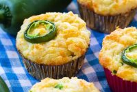 Keto Cheddar & Jalapeño Muffins: Low-Carb Savory Recipe