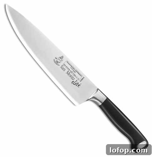Messermeister San Moritz Elite Chef’s Knife, 8-Inch